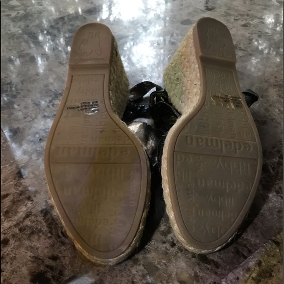 Sam Edelman 💎 Espadrilles - 11M - Black - 3 1/2” heel and platform 👡 - Picture 2 of 3